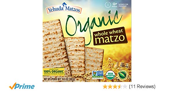 Matzo Whole Wheat Unsalted